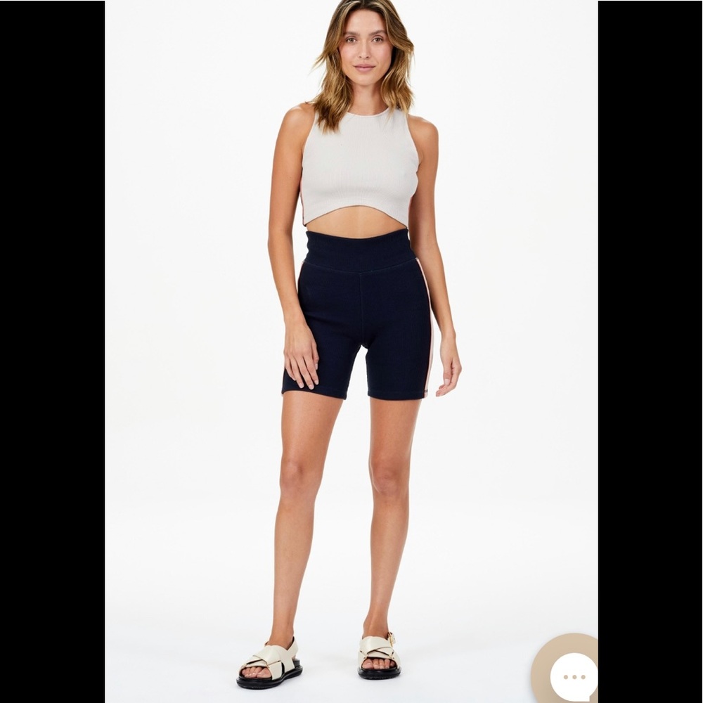 The Upside ILLARIA SPIN SHORTS, Indigo, sizes S and M, Brand New with Tags